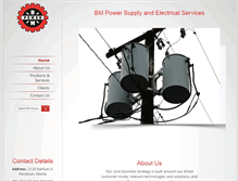 Tablet Screenshot of bmpowermain.com